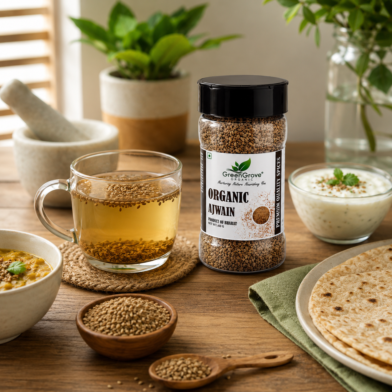 GreenGrove Organic Ajwain