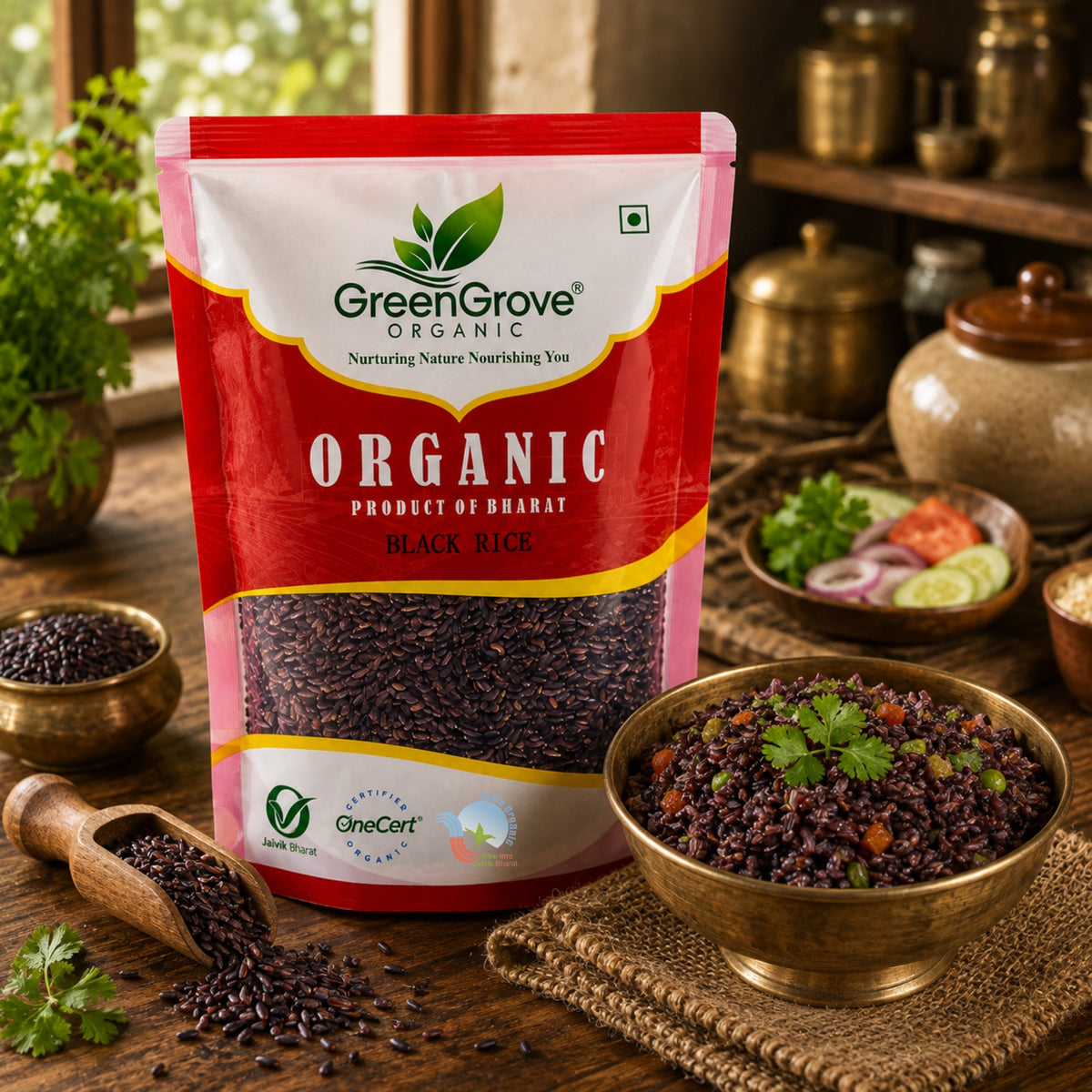 GreenGrove Organic Black Rice