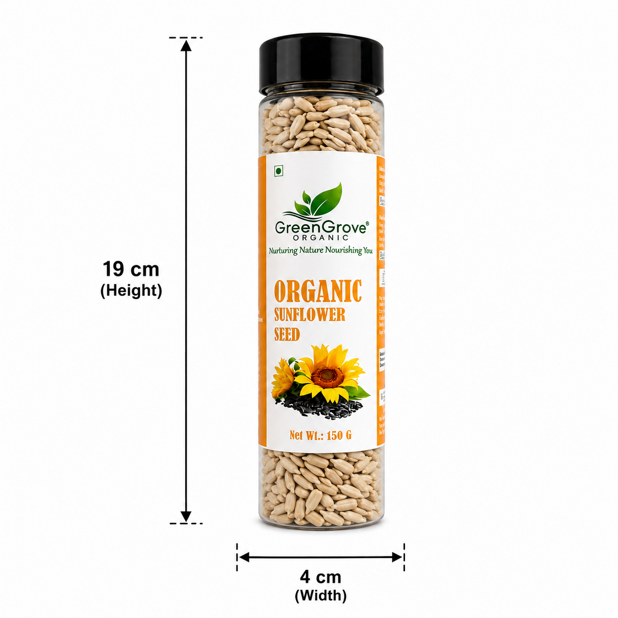 GreenGrove Organic Sunflower Seeds 150 g