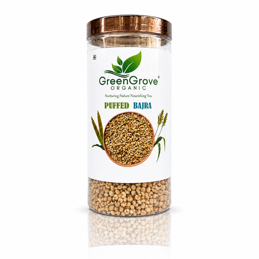 GreenGrove Organic Puffed Bajra 100 g