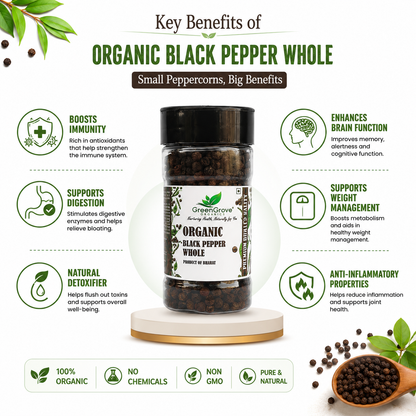 GreenGrove Organic Black Pepper