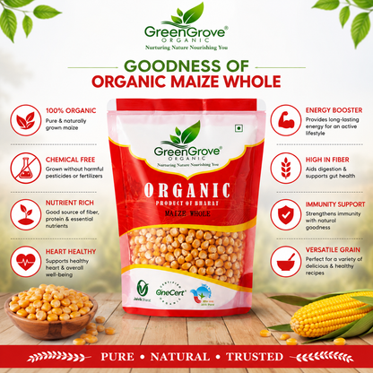 GreenGrove Organic Maize Whole