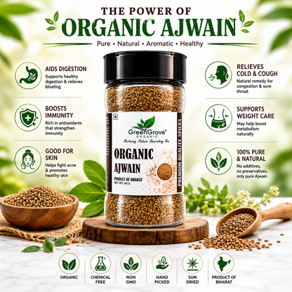 GreenGrove Organic Ajwain