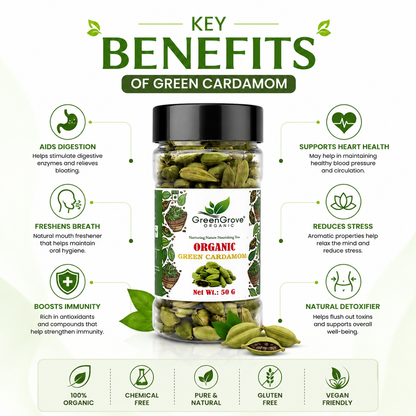GreenGrove Cardamom 50g