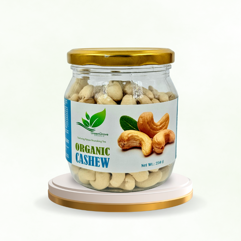 GreenGrove Organic Cashew Whole 250 g