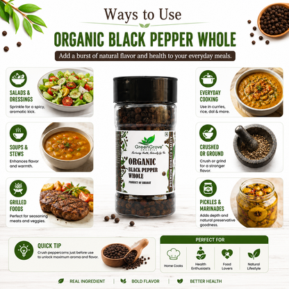 GreenGrove Organic Black Pepper
