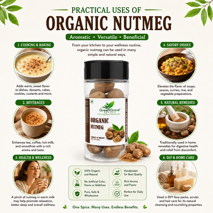 GreenGrove Organic Nutmeg