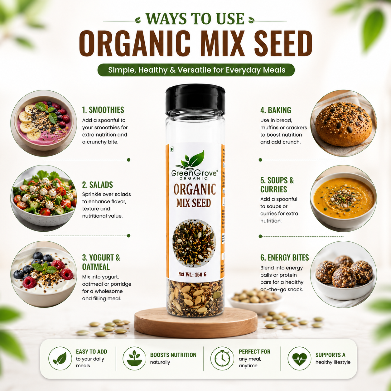 GreenGrove Mix Seed 150 gm