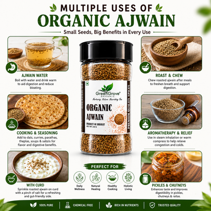 GreenGrove Organic Ajwain