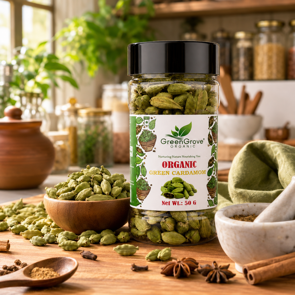 GreenGrove Cardamom 50g