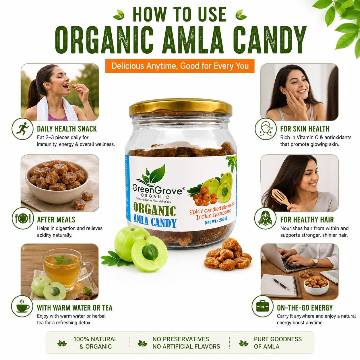Amla Candy Spicy 250g