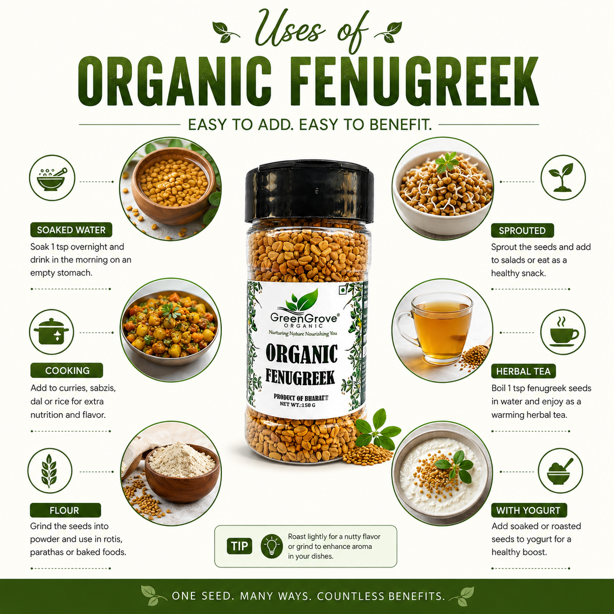 GreenGrove Organic Fenugreek