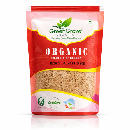 GreenGrove Organic Brown Basmati Rice
