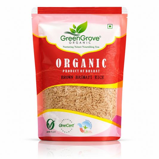GreenGrove Organic Brown Basmati Rice