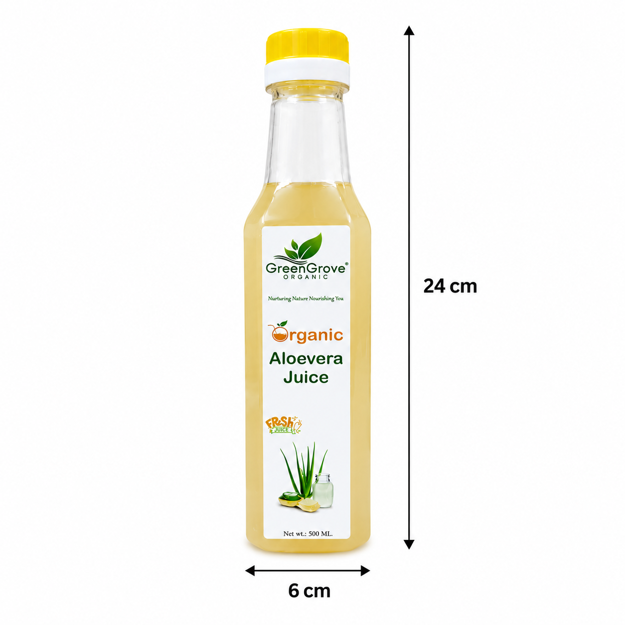 GreenGrove Organic Aloevera Juice 500 ml