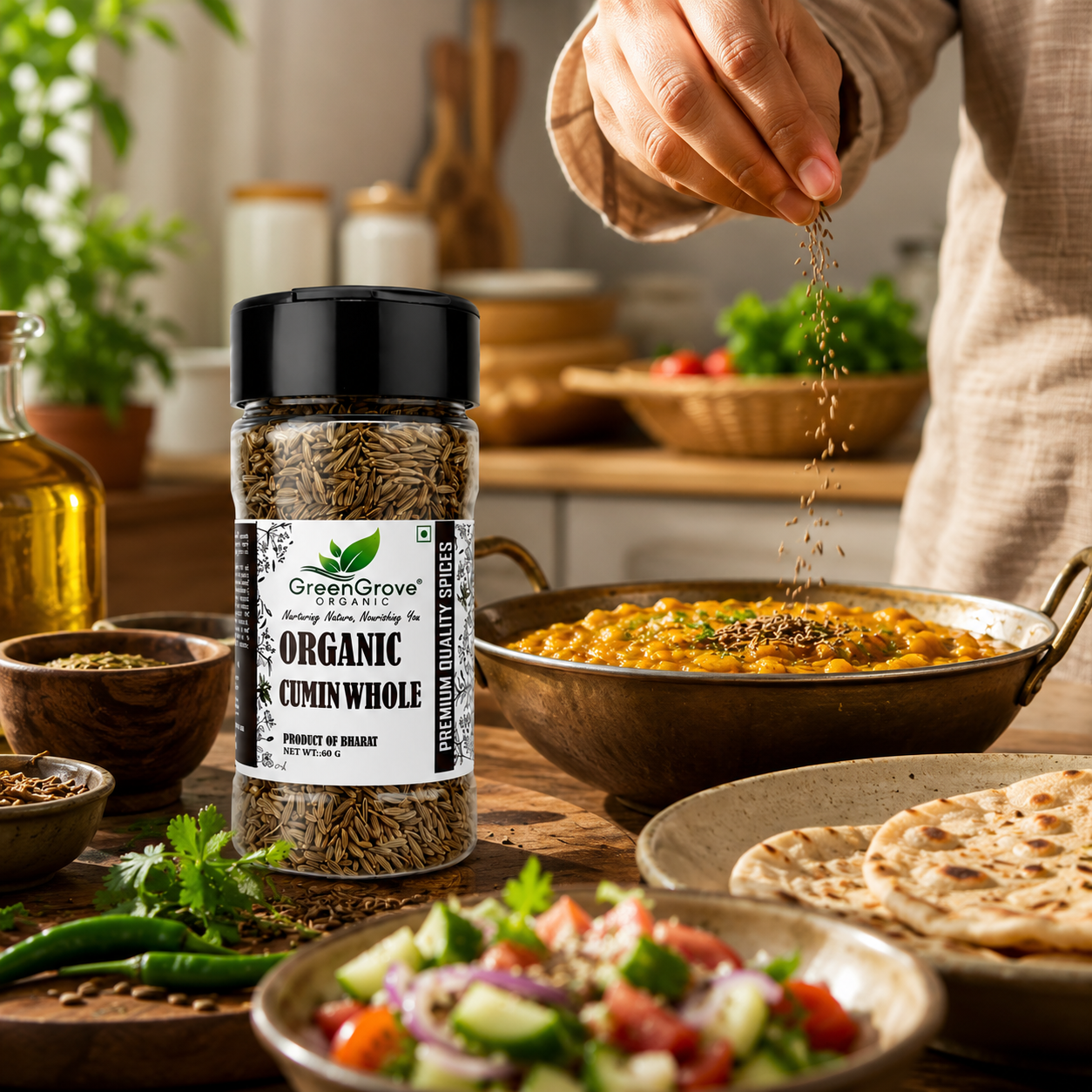GreenGrove Organic Cumin Whole