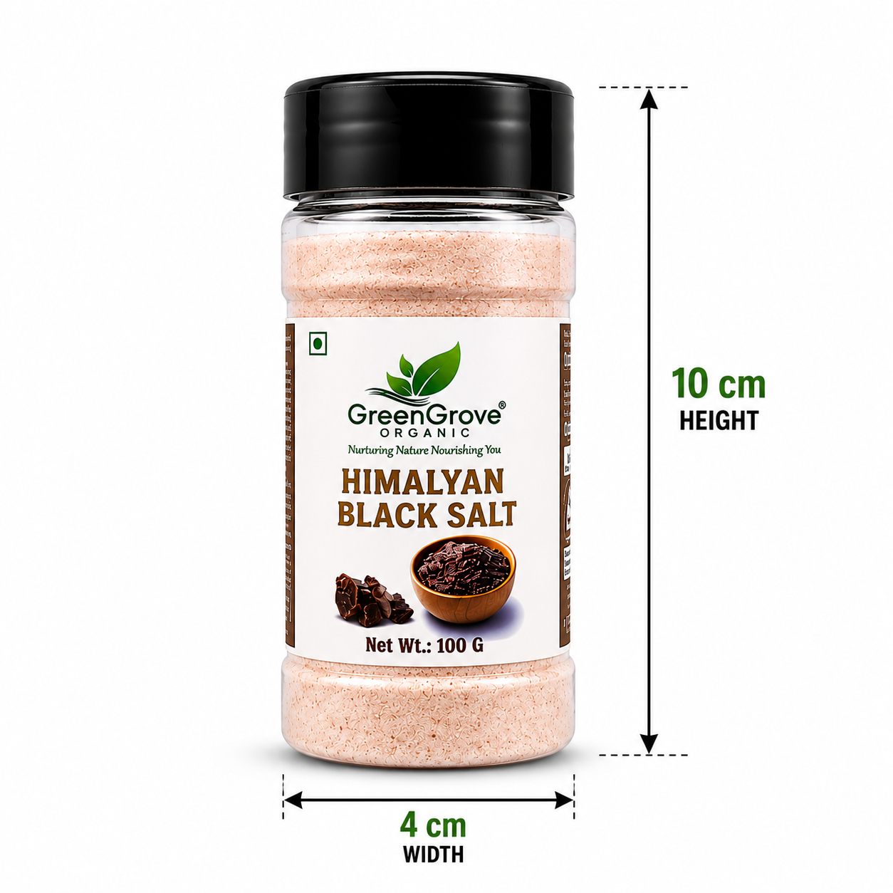 GreenGrove Himalayan Black Salt 100g