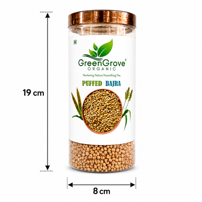 GreenGrove Organic Puffed Bajra 100 g