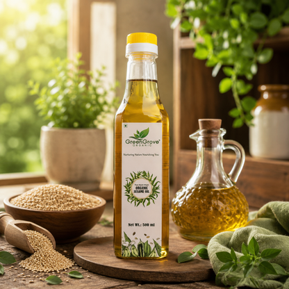 GreenGrove Organic Sesame Oil 500 ml