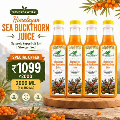 GreenGrove Organic Himalayan Sea Buckthorn Juice