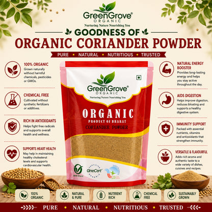 GreenGrove Organic Coriander Powder