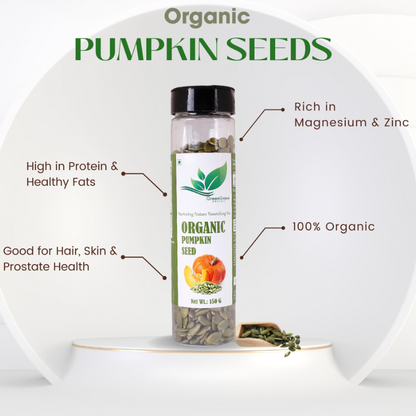 GreenGrove Organic Pumpkin Seeds 150 g