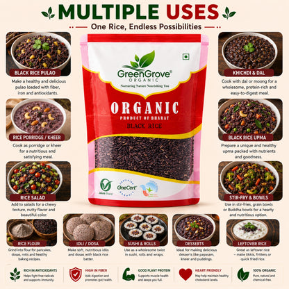 GreenGrove Organic Black Rice