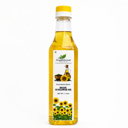 GreenGrove Organic Sunflower Oil 1 ltr