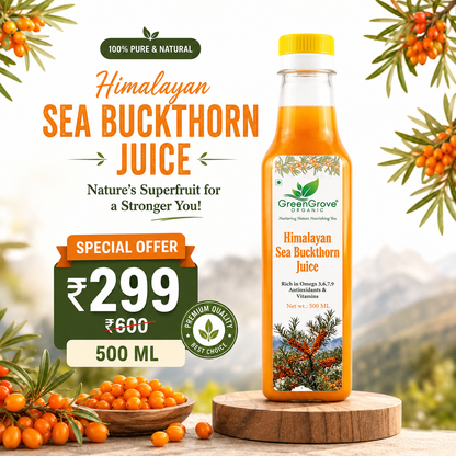 GreenGrove Organic Himalayan Sea Buckthorn Juice