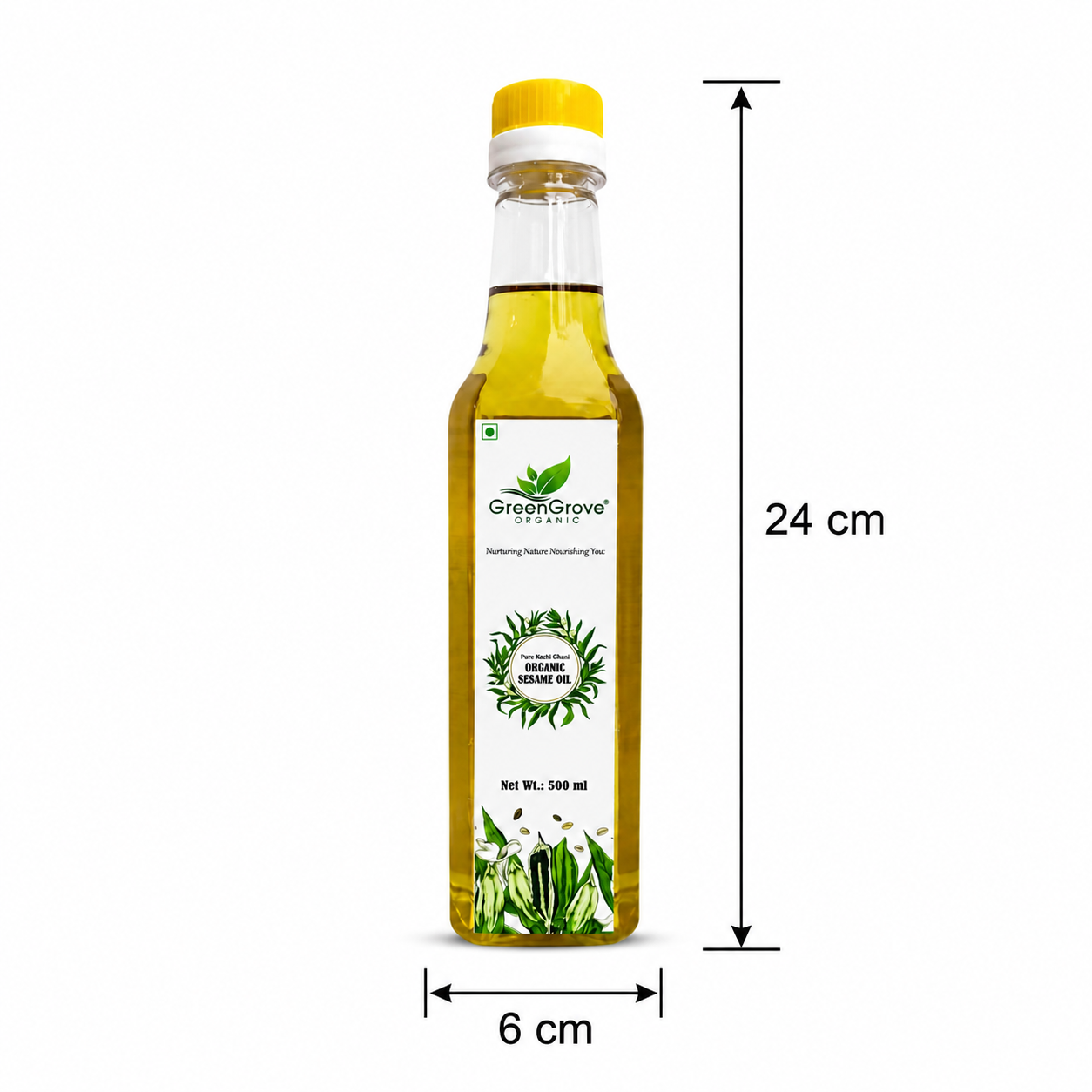 GreenGrove Organic Sesame Oil 500 ml