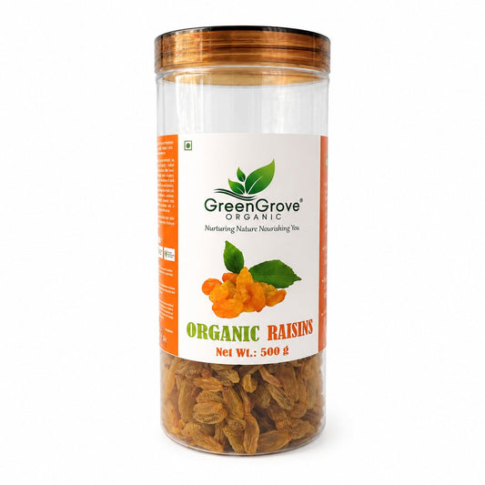 GreenGrove Organic Raisins 500 gm