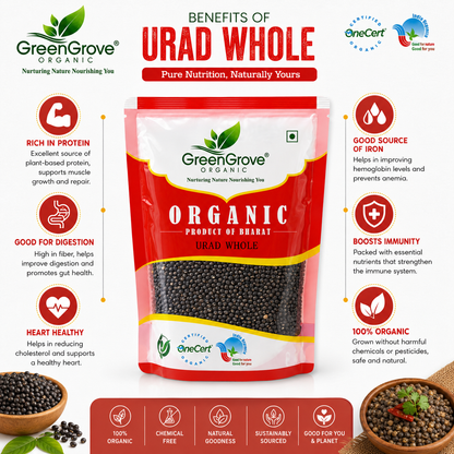 GreenGrove Organic Urad Whole