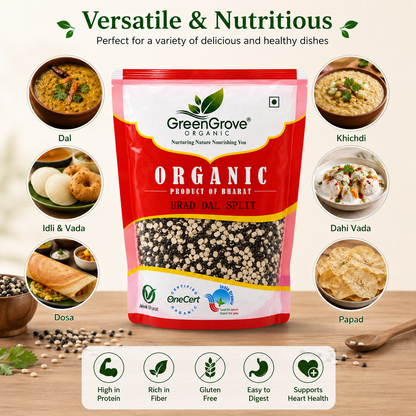 GreenGrove Organic Urad Dal Split