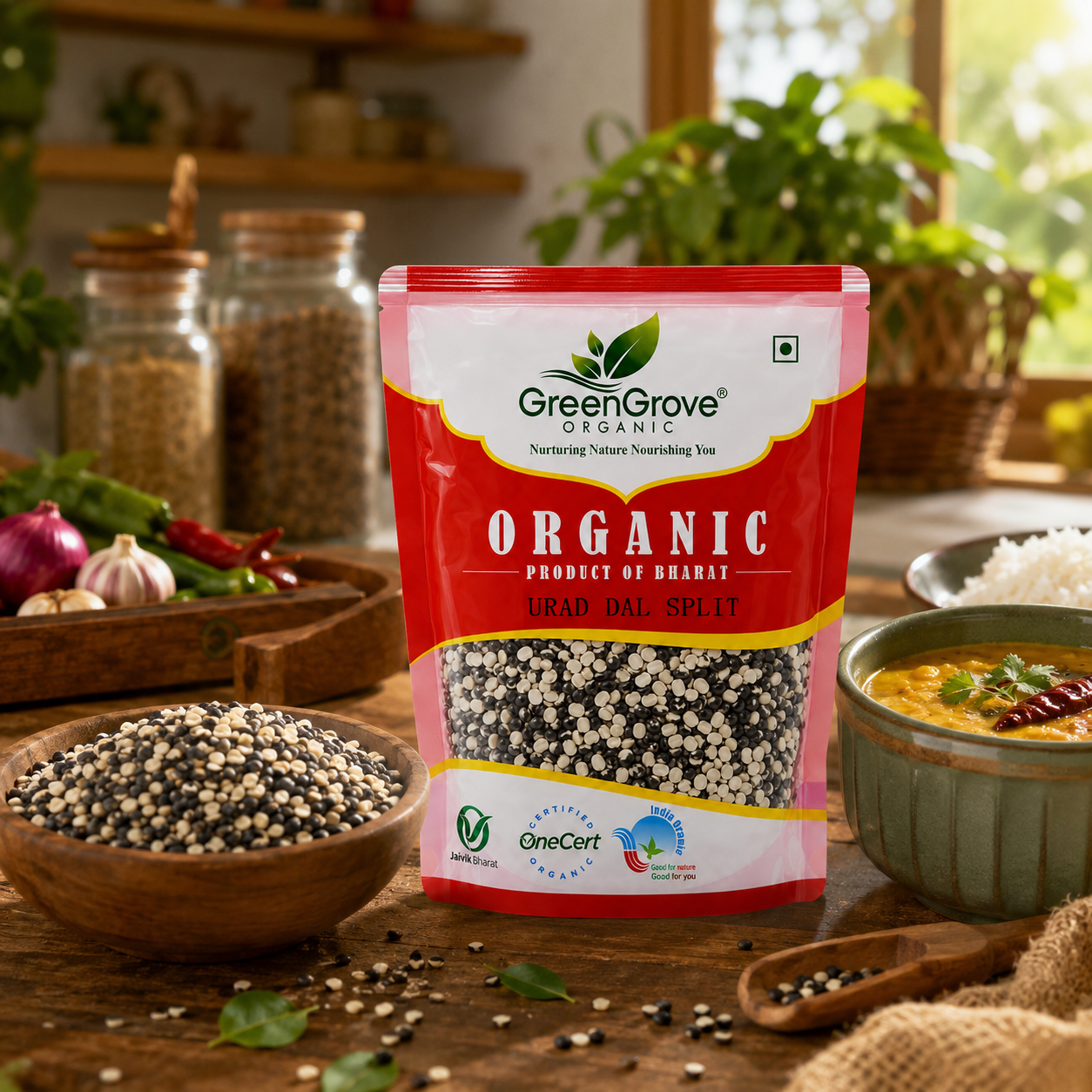 GreenGrove Organic Urad Dal Split