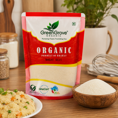 GreenGrove Organic Wheat Suji