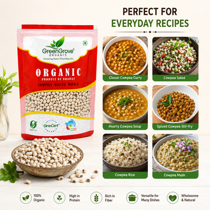 GreenGrove Organic Cowpea White Whole