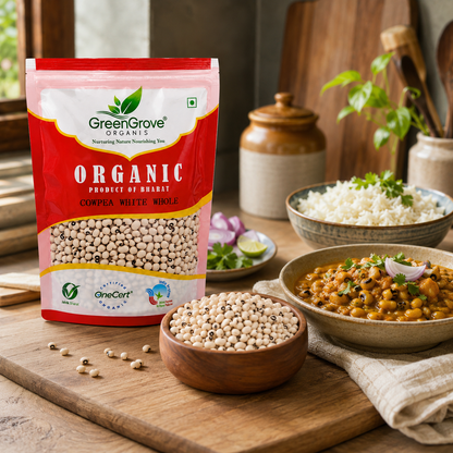 GreenGrove Organic Cowpea White Whole