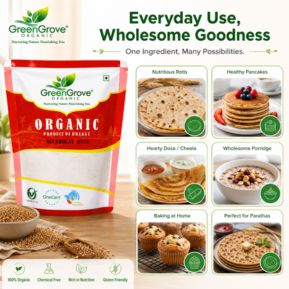 GreenGrove Organic Buckwheat Flour