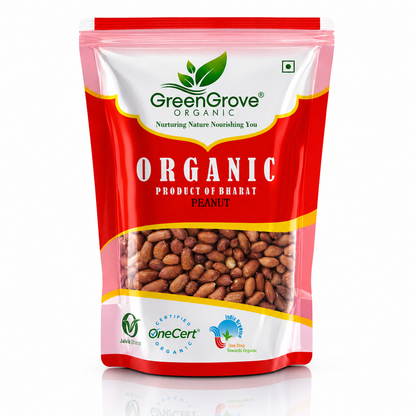 GreenGrove Organic Peanut 500 gm