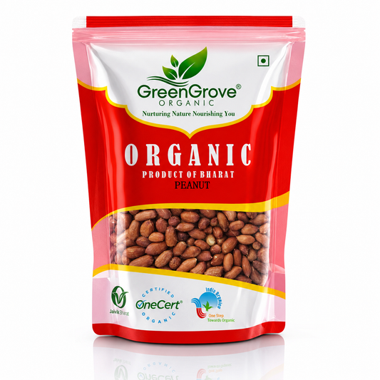 GreenGrove Organic Peanut 500 gm