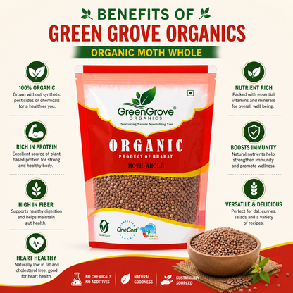 GreenGrove Organic Moth Whole