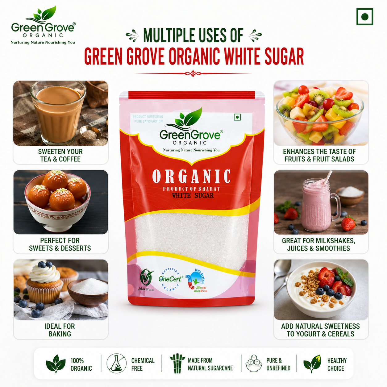 GreenGrove Organic Sugar