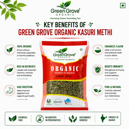 GreenGrove Organic Kasuri Methi