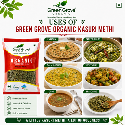 GreenGrove Organic Kasuri Methi