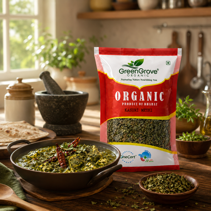 GreenGrove Organic Kasuri Methi