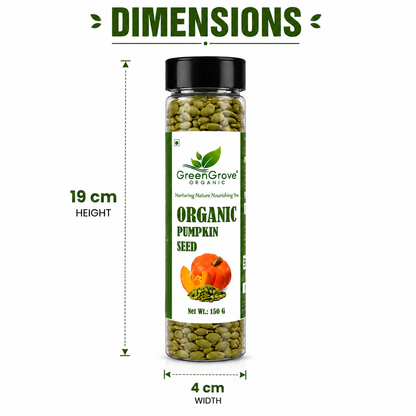 GreenGrove Organic Pumpkin Seeds 150 g