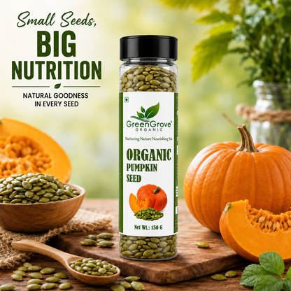 GreenGrove Organic Pumpkin Seeds 150 g