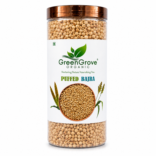 GreenGrove Organic Puffed Bajra 100 g