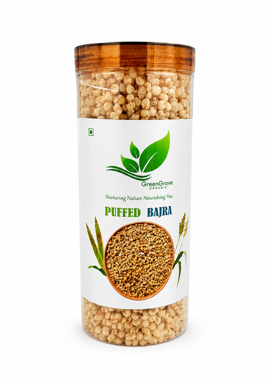 GreenGrove Organic Puffed Bajra 100 g