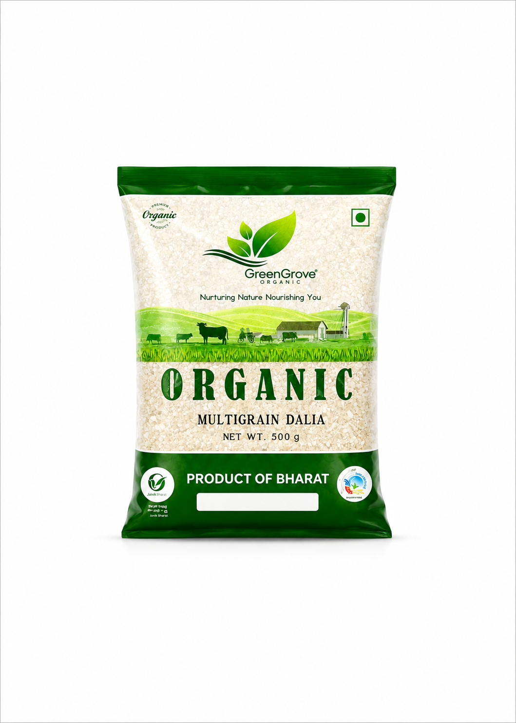 GreenGrove Organic Gluten Free Multigrain Dalia 500 g